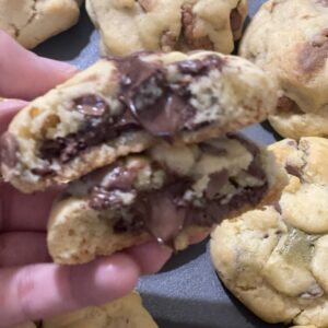 Nutella Chocolate Chip Cookie